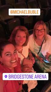 Connie attended An Evening With Michael Buble on Aug 16th 2022 via VetTix 