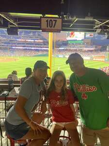 Renee attended Philadelphia Phillies - MLB vs Cincinnati Reds on Aug 23rd 2022 via VetTix 