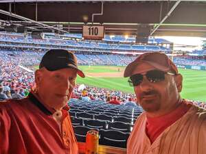 Peter attended Philadelphia Phillies - MLB vs Cincinnati Reds on Aug 23rd 2022 via VetTix 