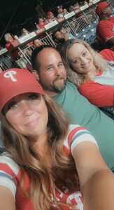 Tabitha attended Philadelphia Phillies - MLB vs Cincinnati Reds on Aug 23rd 2022 via VetTix 