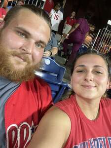Rebecca attended Philadelphia Phillies - MLB vs Cincinnati Reds on Aug 23rd 2022 via VetTix 
