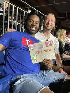 Eddie attended Philadelphia Phillies - MLB vs Cincinnati Reds on Aug 23rd 2022 via VetTix 