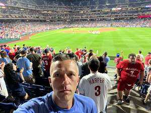 Dereck attended Philadelphia Phillies - MLB vs Cincinnati Reds on Aug 23rd 2022 via VetTix 
