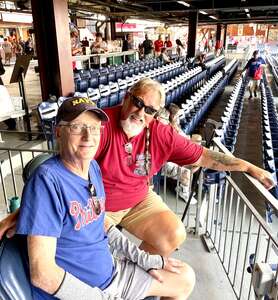 Glenn attended Philadelphia Phillies - MLB vs Cincinnati Reds on Aug 23rd 2022 via VetTix 