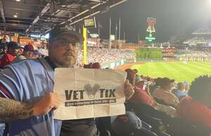 Walter attended Philadelphia Phillies - MLB vs Cincinnati Reds on Aug 23rd 2022 via VetTix 