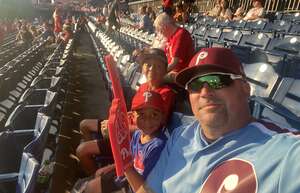 Kevin attended Philadelphia Phillies - MLB vs Cincinnati Reds on Aug 23rd 2022 via VetTix 