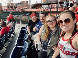 Lauren attended Philadelphia Phillies - MLB vs Cincinnati Reds on Aug 23rd 2022 via VetTix 