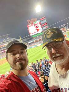 Phillip attended Philadelphia Phillies - MLB vs Cincinnati Reds on Aug 23rd 2022 via VetTix 