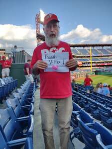 Charles attended Philadelphia Phillies - MLB vs Cincinnati Reds on Aug 23rd 2022 via VetTix 
