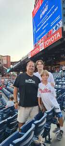 christopher attended Philadelphia Phillies - MLB vs Cincinnati Reds on Aug 23rd 2022 via VetTix 