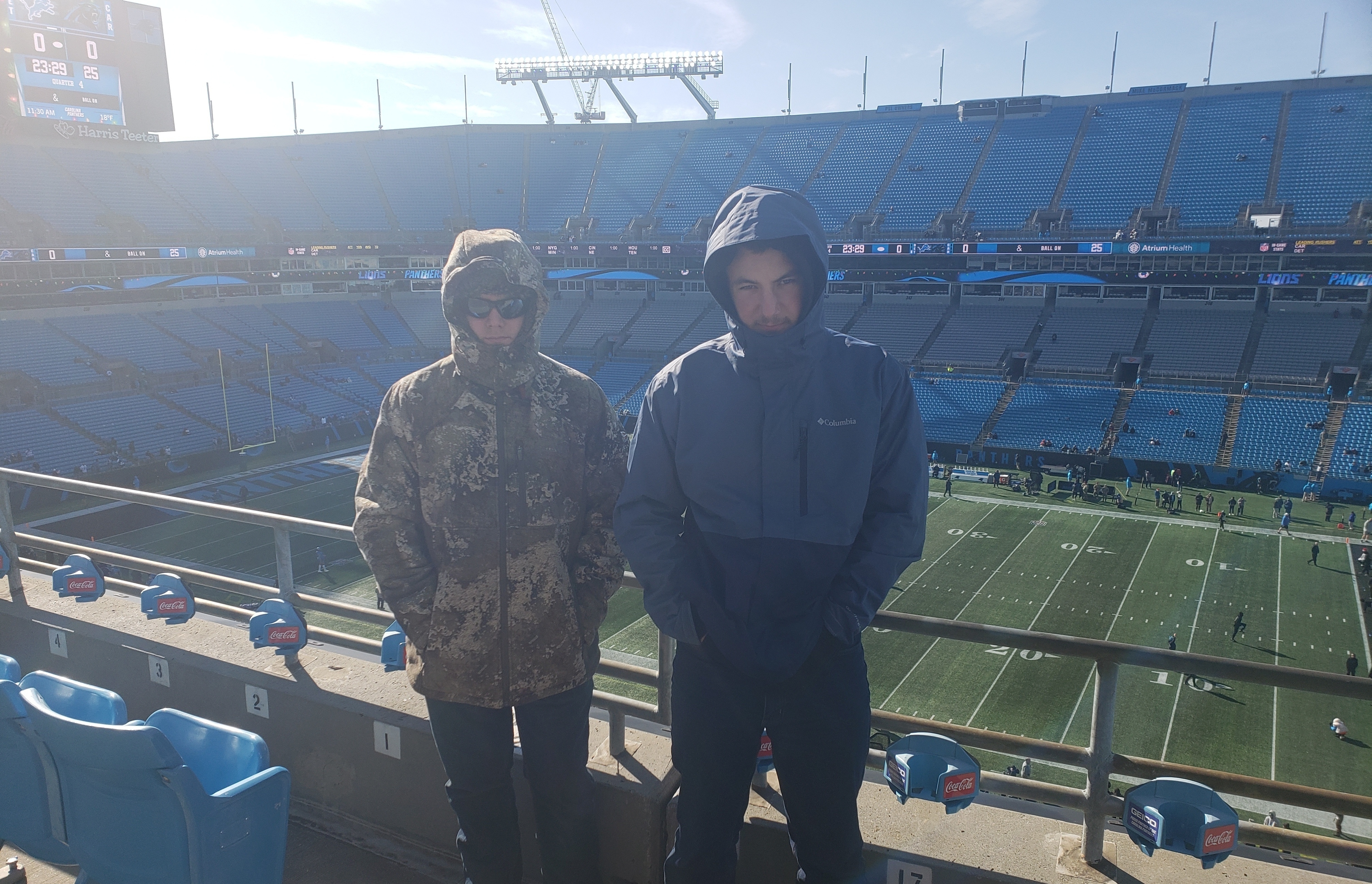 panthers game christmas eve