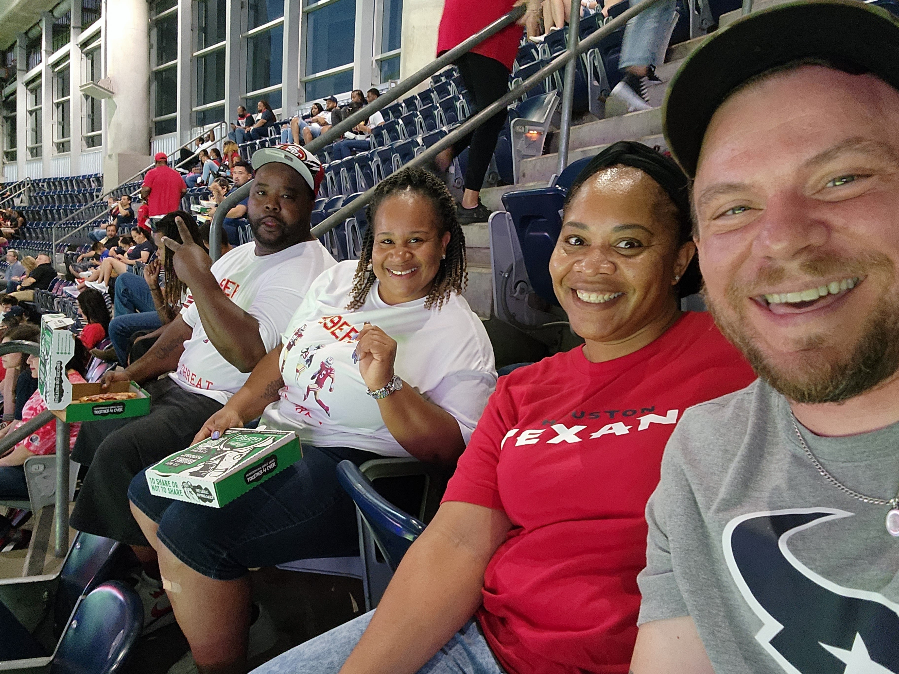 Event Feedback: Houston Texans - NFL vs San Francisco 49ers