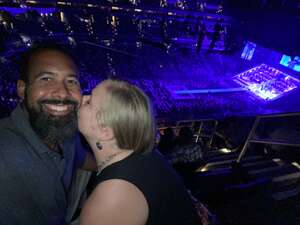 Curtis attended An Evening With Michael Buble on Aug 29th 2022 via VetTix 