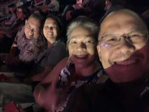 JUDE attended An Evening With Michael Buble on Aug 29th 2022 via VetTix 