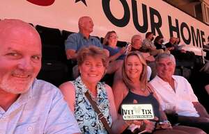 Ron attended An Evening With Michael Buble on Aug 29th 2022 via VetTix 