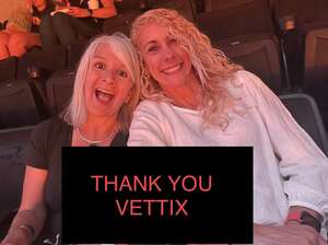 Rosa attended An Evening With Michael Buble on Aug 29th 2022 via VetTix 