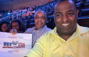kevin attended An Evening With Michael Buble on Aug 29th 2022 via VetTix 