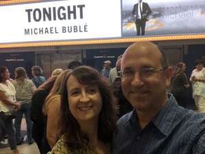 Christopher attended An Evening With Michael Buble on Aug 29th 2022 via VetTix 