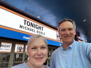 Marcus attended An Evening With Michael Buble on Aug 29th 2022 via VetTix 