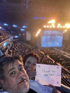 Matthew attended An Evening With Michael Buble on Aug 29th 2022 via VetTix 