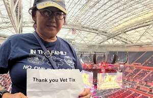 Linda attended All Elite Wrestling on Sep 21st 2022 via VetTix 