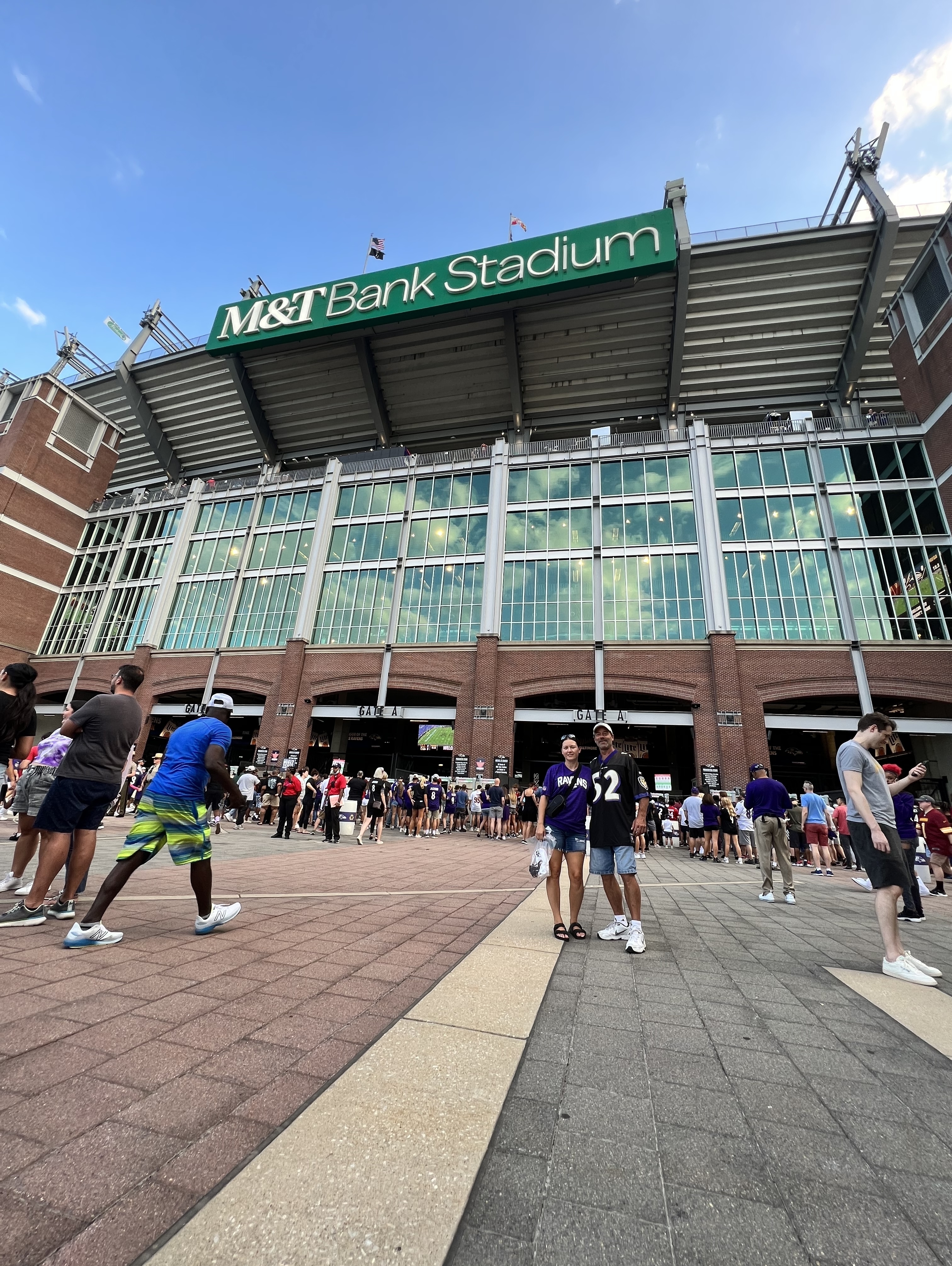 Women gather for night of football and Baltimore Ravens for 'A Purple  Evening' at M&T Bank Stadium 