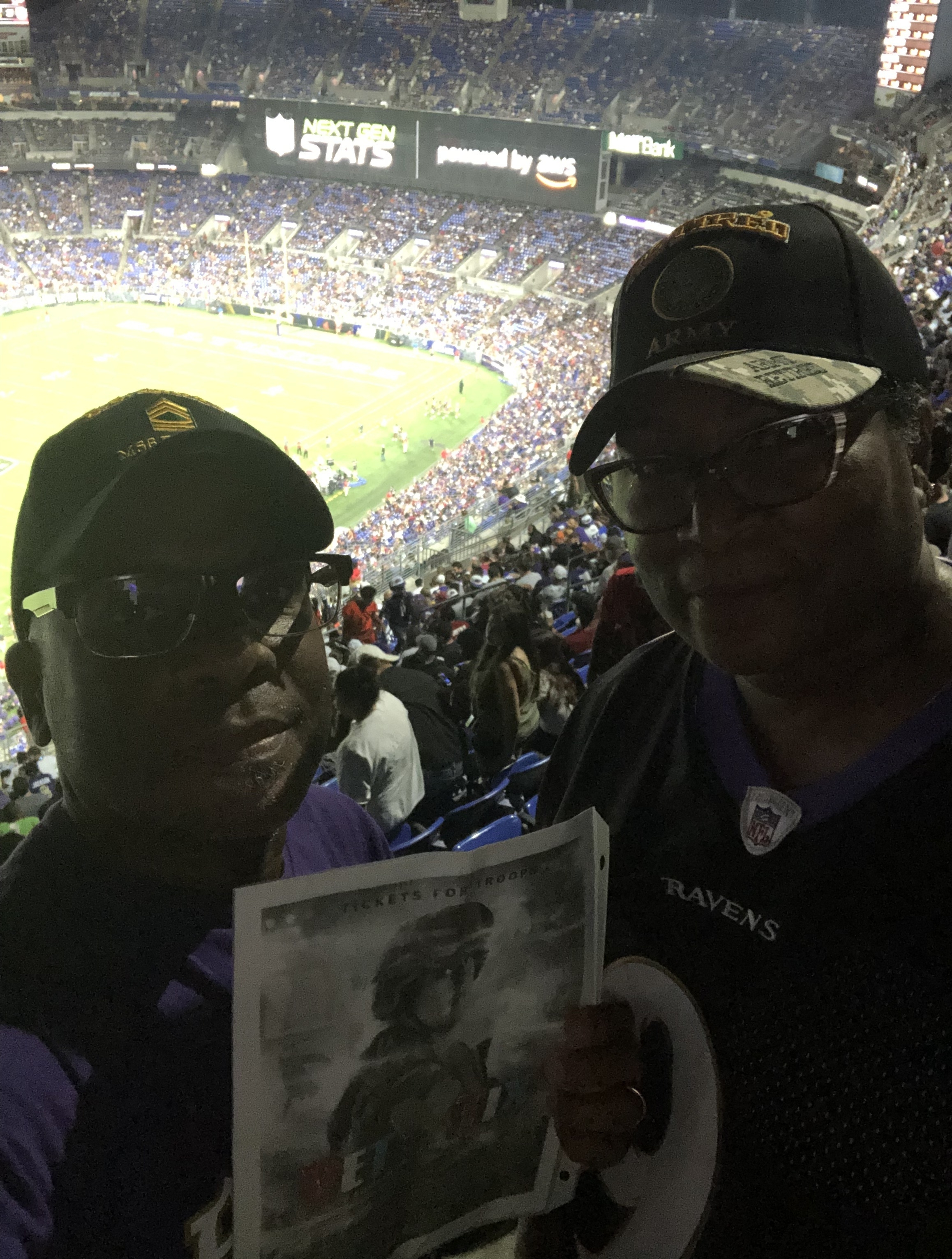 Event Feedback: Baltimore Ravens - NFL vs Washington Commanders