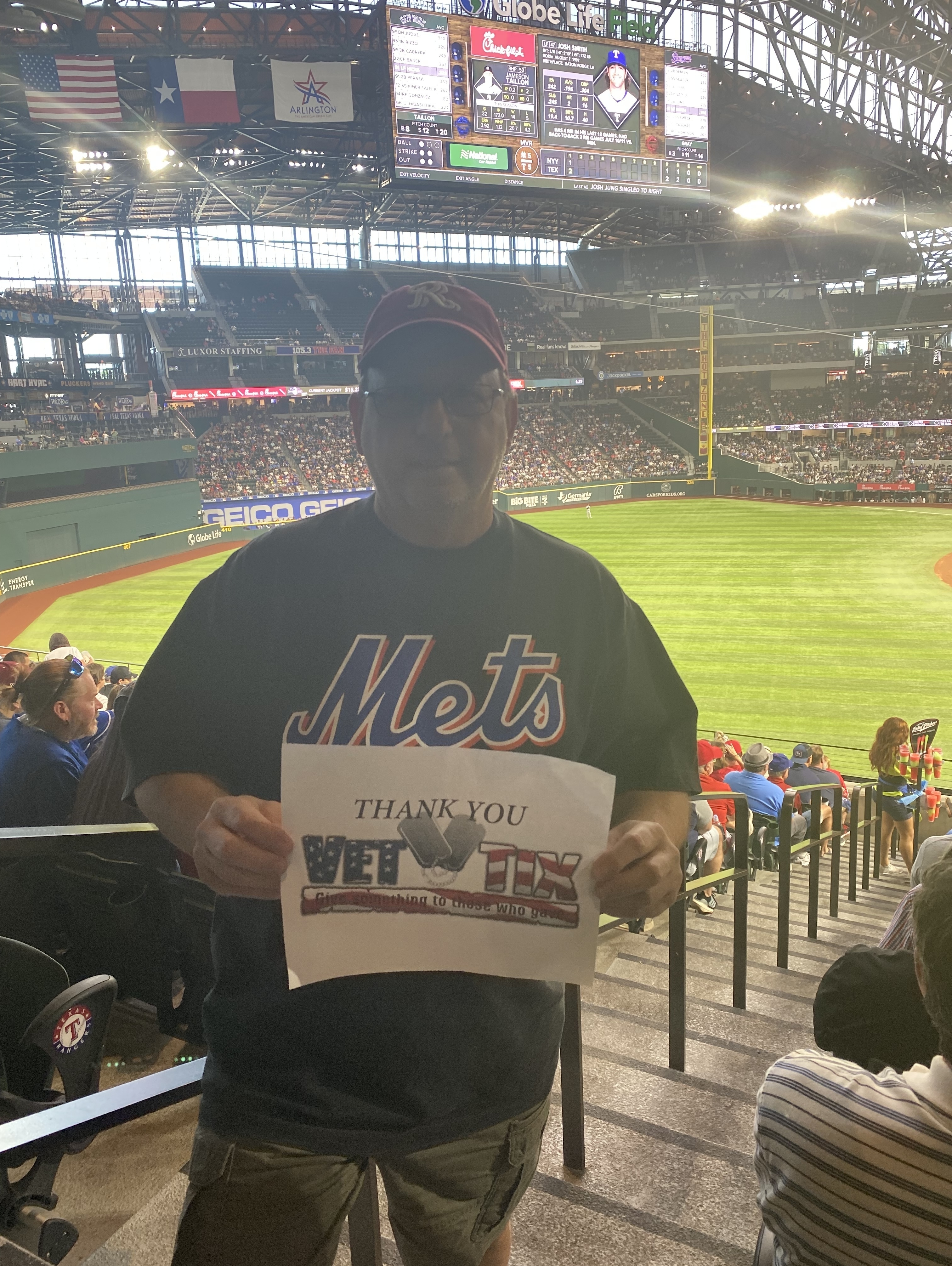 Section 242 at Globe Life Field 