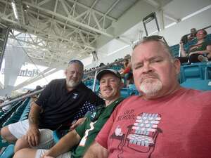 Eddie attended Miami Hurricanes - NCAA Football vs The University of Southern Mississippi on Sep 10th 2022 via VetTix 