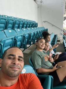 Jose attended Miami Hurricanes - NCAA Football vs The University of Southern Mississippi on Sep 10th 2022 via VetTix 