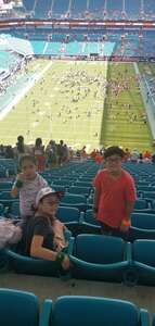 Diego attended Miami Hurricanes - NCAA Football vs The University of Southern Mississippi on Sep 10th 2022 via VetTix 