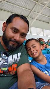 Francisco attended Miami Hurricanes - NCAA Football vs The University of Southern Mississippi on Sep 10th 2022 via VetTix 