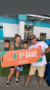 Miami Hurricanes - NCAA Football vs Middle Tennessee State University