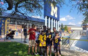 Nolan attended Michigan Wolverines - NCAA Football vs University of Connecticut on Sep 17th 2022 via VetTix 