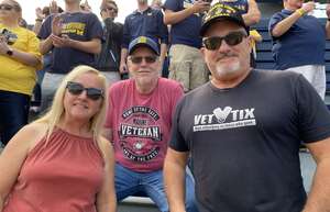Mark D Gentry attended Michigan Wolverines - NCAA Football vs University of Connecticut on Sep 17th 2022 via VetTix 