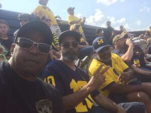 Willie attended Michigan Wolverines - NCAA Football vs University of Connecticut on Sep 17th 2022 via VetTix 