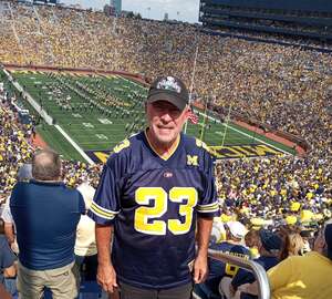 Kevin R attended Michigan Wolverines - NCAA Football vs University of Connecticut on Sep 17th 2022 via VetTix 