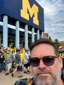 Cormac attended Michigan Wolverines - NCAA Football vs University of Connecticut on Sep 17th 2022 via VetTix 