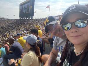 Troy attended Michigan Wolverines - NCAA Football vs University of Connecticut on Sep 17th 2022 via VetTix 