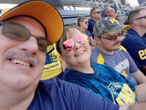William attended Michigan Wolverines - NCAA Football vs University of Connecticut on Sep 17th 2022 via VetTix 