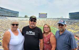 Robert attended Michigan Wolverines - NCAA Football vs University of Connecticut on Sep 17th 2022 via VetTix 