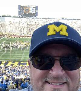Curt attended Michigan Wolverines - NCAA Football vs University of Connecticut on Sep 17th 2022 via VetTix 