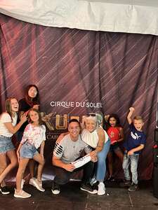 Helton attended Cirque Du Soleil: Kurios - Cabinet of Curiosities on Aug 28th 2022 via VetTix 