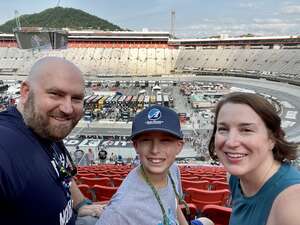 Kevin attended Bass Pro Shops Night Race: NASCAR Cup Series Playoffs on Sep 17th 2022 via VetTix 
