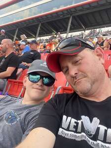 Norman attended Bass Pro Shops Night Race: NASCAR Cup Series Playoffs on Sep 17th 2022 via VetTix 