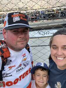 Morgan attended Bass Pro Shops Night Race: NASCAR Cup Series Playoffs on Sep 17th 2022 via VetTix 