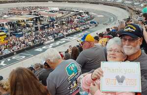 Pat attended Bass Pro Shops Night Race: NASCAR Cup Series Playoffs on Sep 17th 2022 via VetTix 