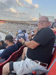 Jeff attended Bass Pro Shops Night Race: NASCAR Cup Series Playoffs on Sep 17th 2022 via VetTix 