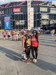 Chris attended Bass Pro Shops Night Race: NASCAR Cup Series Playoffs on Sep 17th 2022 via VetTix 