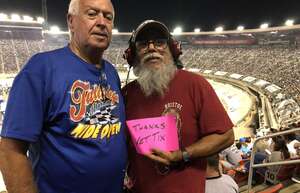 Sean attended Bass Pro Shops Night Race: NASCAR Cup Series Playoffs on Sep 17th 2022 via VetTix 